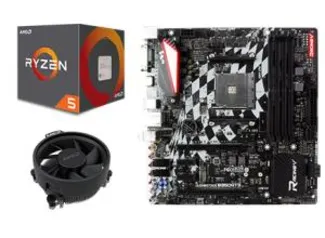 KIT UPGRADE PLACA MÃE BIOSTAR B350GT3 + PROCESSADOR RYZEN 5 2600