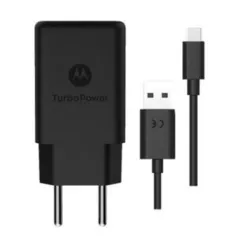 Carregador de Tomada 18W Motorola Turbo Power USB-C | R$85