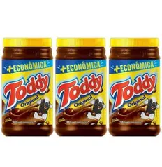 Kit 3UN Achocolatado Toddy 800g - R$5,79 cada