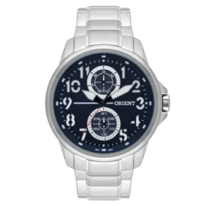 Relógio Masculino Analógico Orient MBSSM076 D2SX - Prata por R$ 230