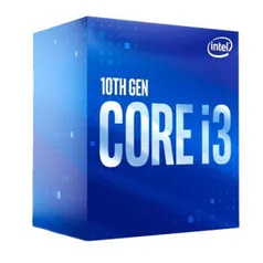 (AME R$651,79) Processador Intel Core I3-10100F 3.6GHz (4.3GHz Turbo) Cache 6MB LGA1200 - R$665