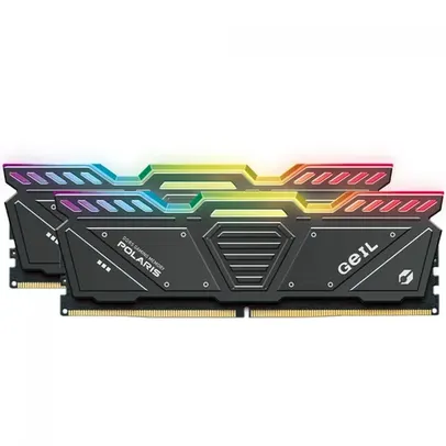 Memória DDR5 Geil Polaris RGB, 32GB (2x16GB) 5200MHz CL30~40