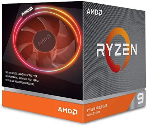 [PRIME] Processador AMD Ryzen 9 3900X (AM4-12 núcleos / 24 threads - 3.8GHz) | R$2.999