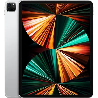 iPad Pro 12,9" 5° geração M1 Wi-Fi + Cellular 128GB - Prateado