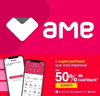 Todos os links de SUPER Cashback AME