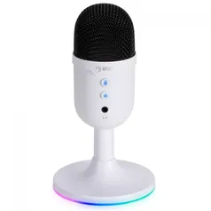 Microfone Marvo, RGB, USB, White, MIC-06 WH