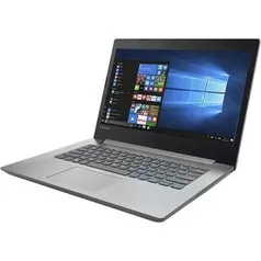 Notebook Lenovo Ideapad 320 Intel Core i3-6006u 4GB 1TB Tela FULL HD 14" Windows 10 - Prata