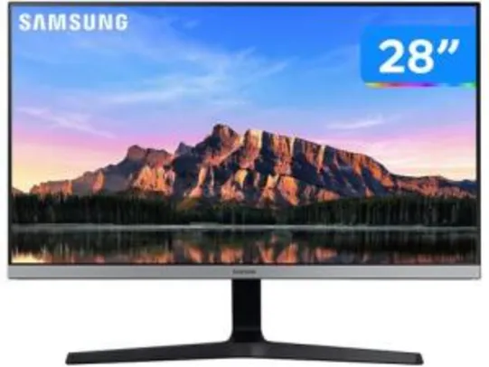 Monitor para PC Samsung LU28R550UQLMZD 28” LED IPS | R$1751