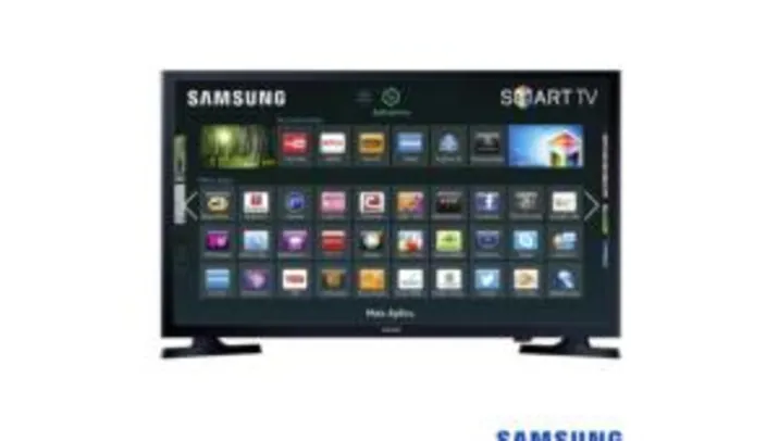 Smart TV Samsung LED HD 32 com Modo Futebol e Wi-Fi - UN32J4300AGXZD - R$ 1196