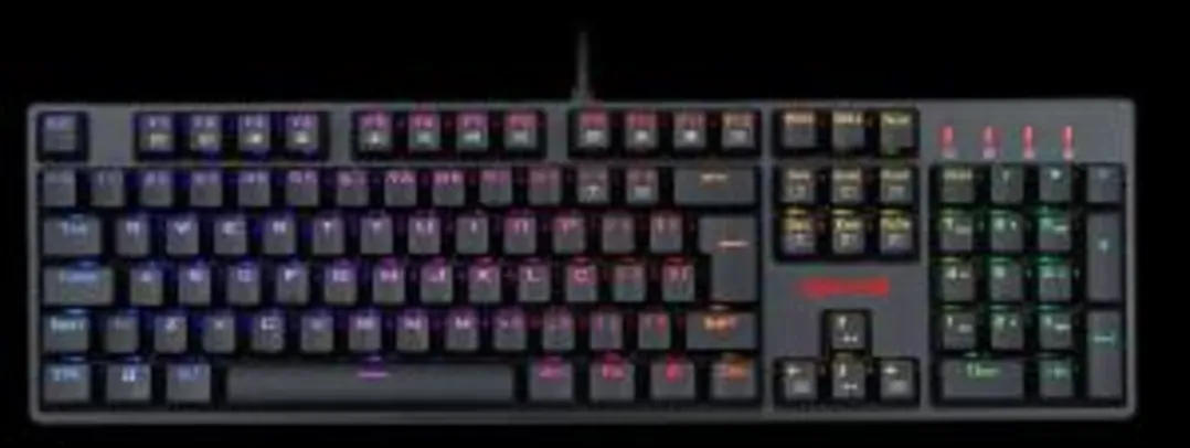 Teclado mecânico Surara Pro Switch Óptico Red - R$355