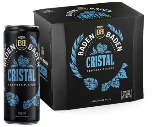 [Magalupay / Cliente Ouro] Cerveja Baden Baden Cristal Pilsen Lager