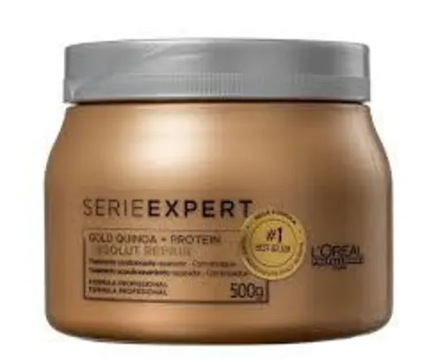 [APP] Mascara L’Oréal Professionnel Absolut Gold Quinoa + Protein 500g | R$ 88