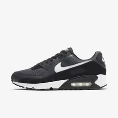 Tênis Nike Air Max 90 Preto/Cinza Masculino | R$338