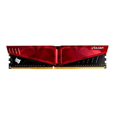 Memoria Team Group T-Force Vulcan Pichau 16GB (1x16) DDR4 3200MHz Vermelha, TLPRD416G3200HC16F01