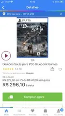 Demon’s Souls PS5 | R$297