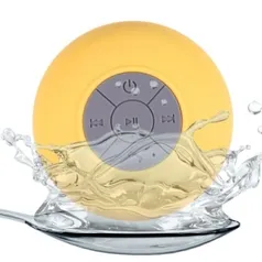 BTS - 06 Bluetooth Water Resistant Shower Speaker with Sucker por R$ 19