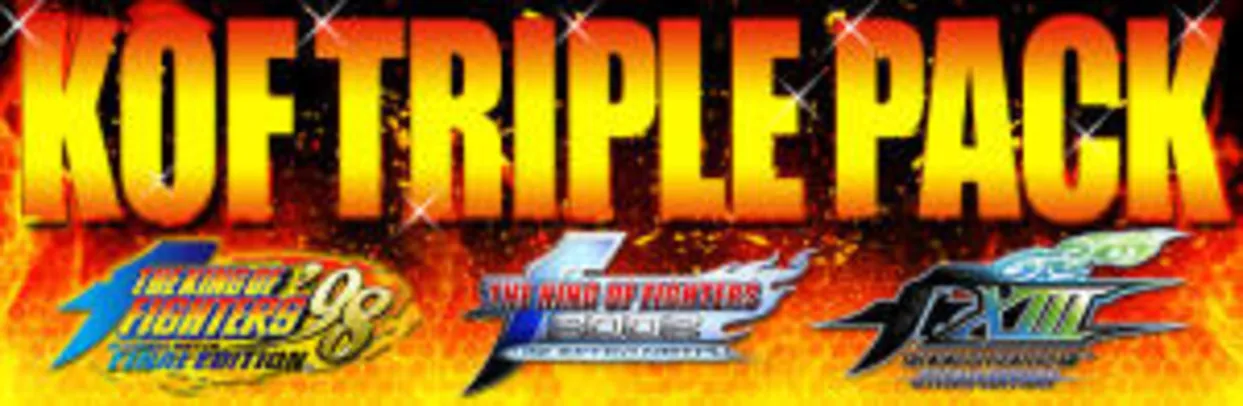 The King of Fighters Triple Pack com 50% de desconto - R$32