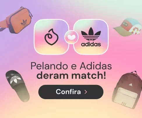 Pelando e adidas deram match! Encontre o presente ideal para seu amor 💕