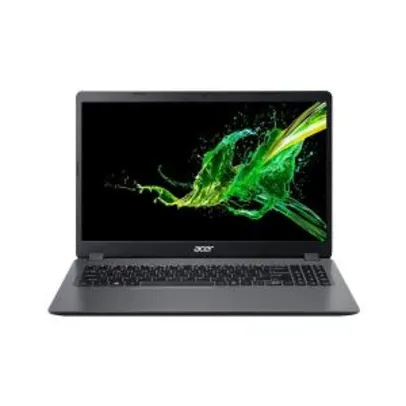 Notebook Acer 8ºG Intel Core I3 8130U 8GB HD 1TB Tela 15" Windows 10 | r$ 2999