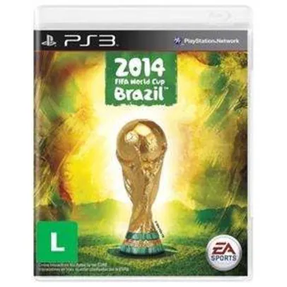 [Extra] Jogo Copa do Mundo da FIFA Brasil 2014 - PS3 por R$ 9