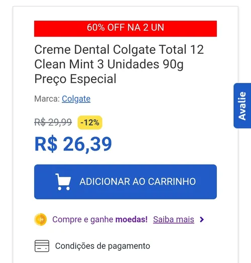 Imagen na descrição da promoção