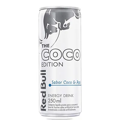 [Rec/Super] Energético Red Bull Energy Drink, Coco e Açaí, 250ml