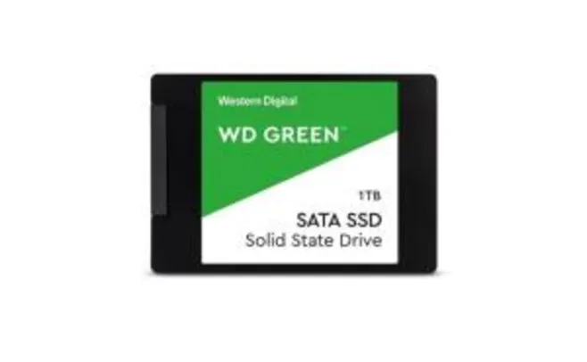 SSD WD Green 1TB 545MB/s - 1 TB - R$ 591