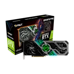 Placa de Vídeo Palit NVIDIA GeForce RTX 3080 GamingPro, 10GB, GDDR6X, 320bit, LHR, NED3080019IA-132AA