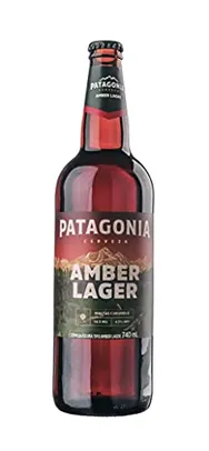 (PRIME) Cerveja Patagonia Amber Lager, 740ml, Garrafa