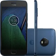 Smartphone Moto G5 Plus Dual Chip Android Nougat 7.0 Tela 5,2" Octa-Core 2GHz 32GB 4G Câmera 12MP - R$ 850