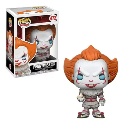 Boneco Funko Pop! IT: A coisa Pennywise com Barquinho 10cm Candide