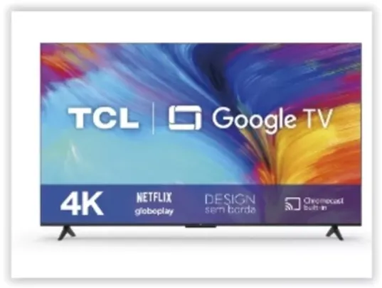 Smart Tv 50 Led 4K Tcl P635 Hdr Wifi Dual Band Bluetooth