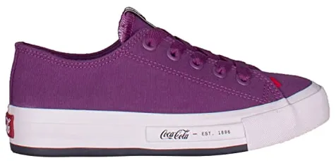 Tênis Coca-Cola Shoes, Daytona, Feminino, Violeta, 33