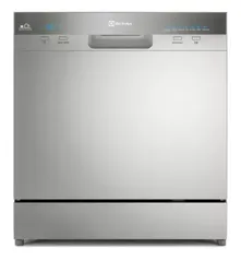 [Cartão MP] Electrolux Ll08s lava louças 8 serviços inox com função higienizar 110v