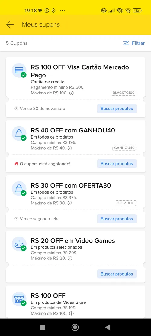 Imagen na descrição da promoção