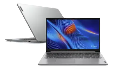Notebook Lenovo Ideapad 1 Intel Core I3 - 1215u, 4gb Ram, 128gb Ssd, Linux, Tela 15,6", Intel Uhd Graphics - 82VYS01100