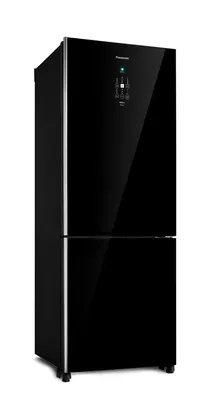 Geladeira Panasonic Frost Free Inverse Black Glass - 397L