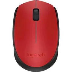 [App] Mouse Sem Fio M170 Vermelho - Logitech R$30