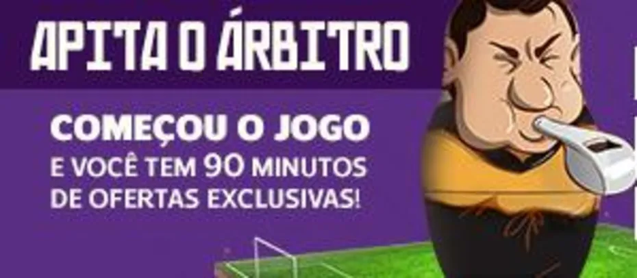 90 minutos de descontos especiais na Netshoes