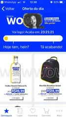 Vodka Absolut Natural 1 Litro R$50