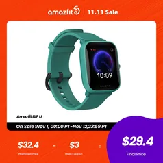 Smartwatch  Amazfit Bip U Smartwatch 5atm Water Resistant Color Display Sport Trac