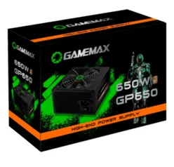 Fonte de Alimentação 650w Gp650 2 Eps 80 Plus Bronze Gamemax | R$265