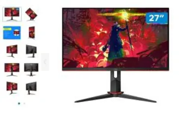 Monitor Gamer AOC G2 Hero 27” LED Widescreen 144Hz | R$1.709