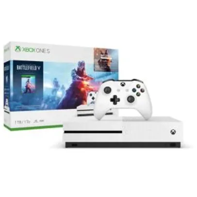 Xbox One S Microsoft 1TB Battlefield V | R$1700