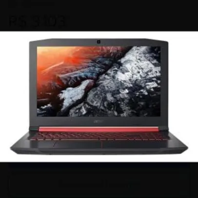 Notebook Gamer Acer I7-7700HQ 8GB 1TB Placa GTX 1050 4GB Tela 15,6  | R$3.799