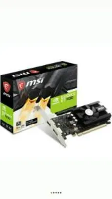 Placa de Vídeo MSI NVIDIA GeForce GT 1030 2GD4 LP OC 2GB