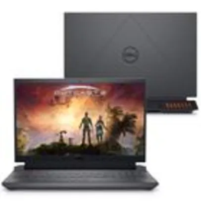 Notebook Gamer Dell G15-i1300-U10P 15.6 FHD 13ª Geração Intel Core i5 8GB 256GB SSD NVIDIA RTX 3050