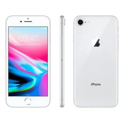 iPhone 8 Apple 64GB - Prateado - Em até 10x