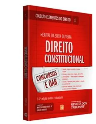 Livro Direito Constitucional - Volume 1 Coleção Elementos do Direito - por Erival da Silva Oliveira,‎ Marco Antonio Araujo Jr. e‎ Darlan Barroso - R$13