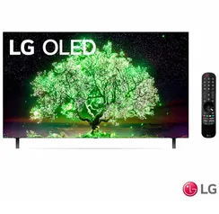 Smart TV 4K LG OLED 65" com Inteligência Artificial ThinQ AI, Google Alexa e Wi-Fi - OLED65A1